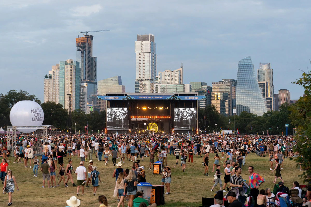 Austin City Limits Festival in Zilker Park, Austin Texas